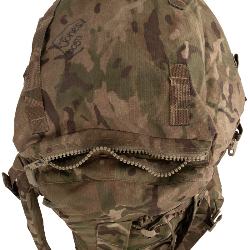 British MTP Rucksack & Frame | No Side Pouches | Long, , large image number 9